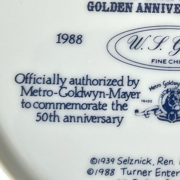 Bradford Exchange GONE WITH THE WIND Collector Plate The Burning of Atlanta 1988 - Picture 11 of 12